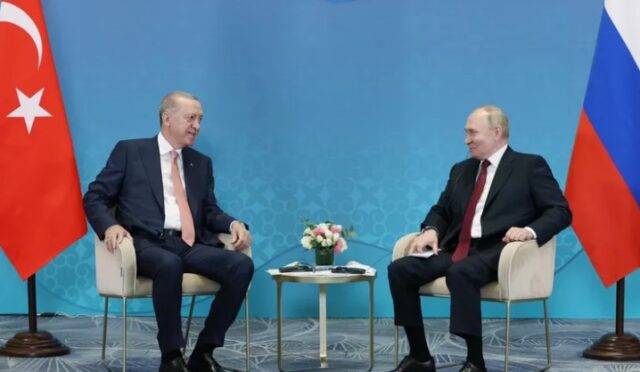 Erdoğan, Putin ile 'Suriye'de İstikrar' Konusunu Görüştü