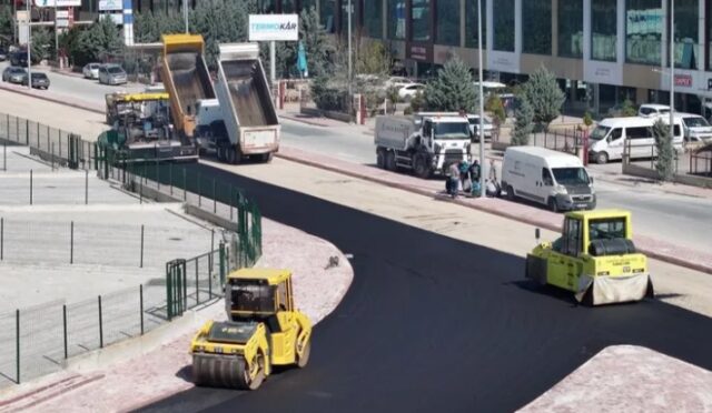 Karatay’da 2025 Asfalt Sezonu Yakamoz Caddesi’nde Başladı