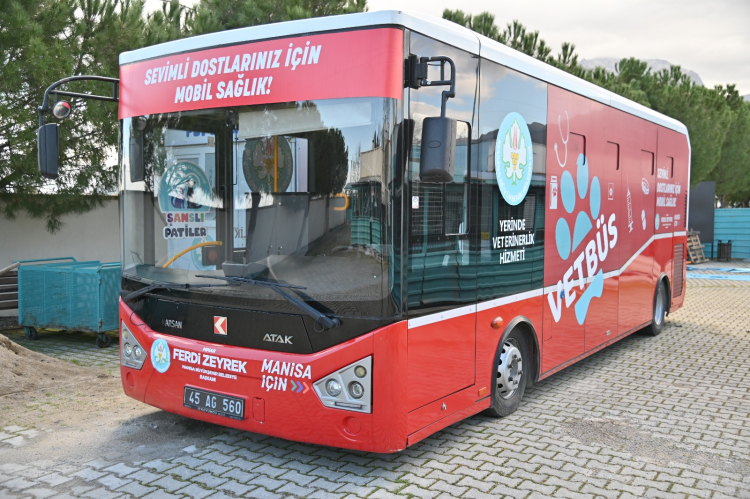 Manisa'da Vetbüs Projesi Uygulamaya Girdi