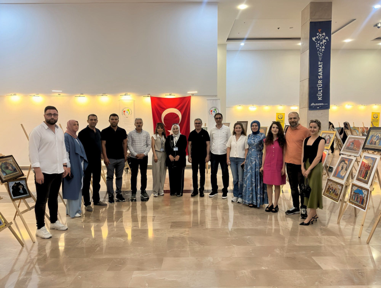 Mardin’de Okullar Arası Ortak Sanat Sergisi