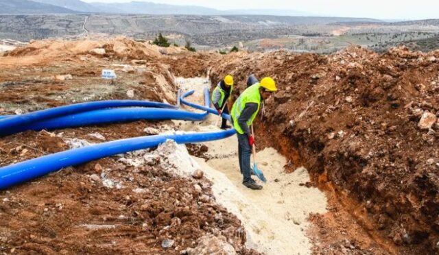 Doğanşehir’de Altyapıya 8 Bin Metrelik Güçlendirme