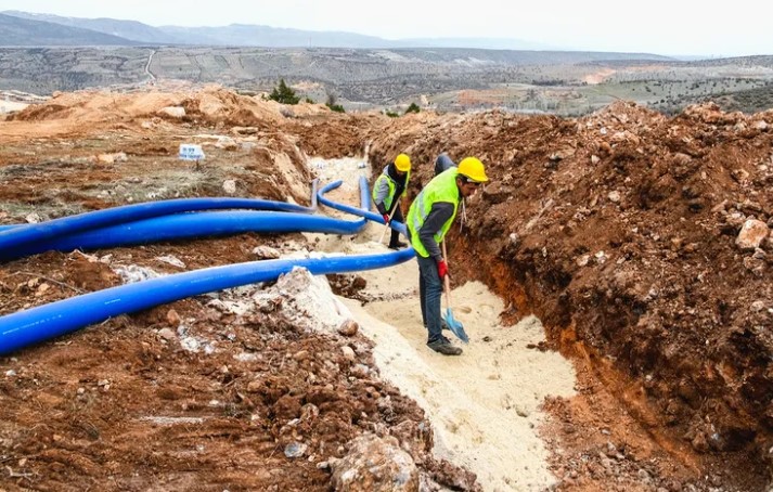 Doğanşehir’de Altyapıya 8 Bin Metrelik Güçlendirme