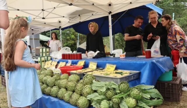 Bursa Nilüfer'de Hasanağa Enginar Festivali Coşkusu