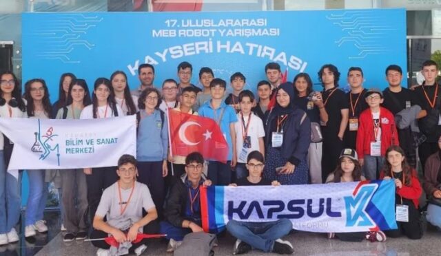 Konya Ekibi Robot Yarışması’ndan 6 Dereceyle Döndü
