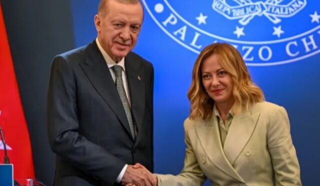 Cumhurbaşkanı Erdoğan, İtalya Başbakanı Meloni ile Telefonda Görüştü Cumhurbaşkanı Erdoğan, İtalya Başbakanı Meloni ile Telefonda Görüştü