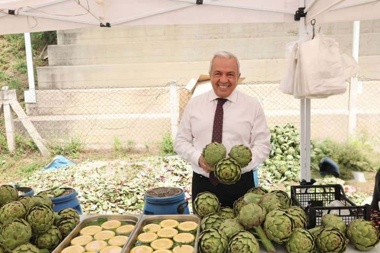 Bursa Nilüfer'de Hasanağa Enginar Festivali Coşkusu