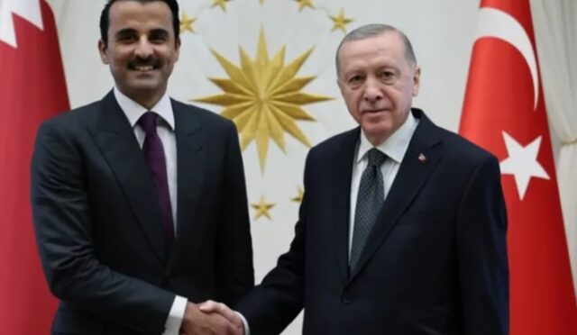 Erdoğan ve Katar Emiri Al Sani’den Önemli Görüşme Erdoğan ve Katar Emiri Al Sani’den Önemli Görüşme