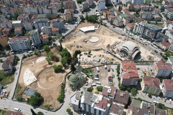 Çayırova Kent Meydanı Projesi Hızla İlerliyor