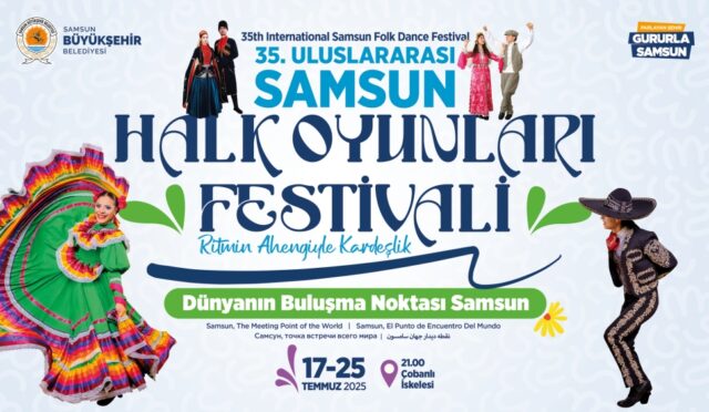 Samsun, Halk Oyunlarıyla Renkleniyor Samsun, Halk Oyunlarıyla Renkleniyor