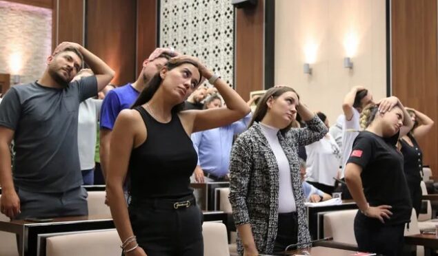 Ankara Keçiören’de Personel Sağlık Eğitimi Aldı Ankara Keçiören’de Personel Sağlık Eğitimi Aldı