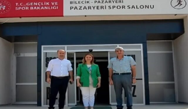 Bilecik Pazaryeri’ne yeni kapalı spor salonu açıldı Bilecik Pazaryeri’ne yeni kapalı spor salonu açıldı