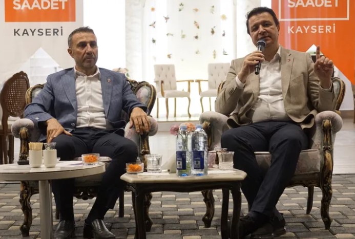 Saadet Partisi Lideri Arıkan, Kayseri’de Partililerle Bir Araya Geldi