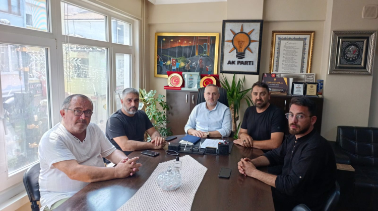 Şile’de AK Parti’den gazetecilerle gündem toplantısı