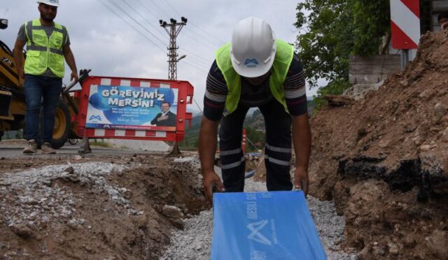 MESKİ, Değirmendere Mahallesi İçme Suyu Hattını Modernize Etti