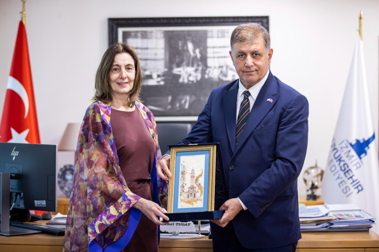 İzmir’de Arjantin Başkonsolosu Vivas’ı ağırladı