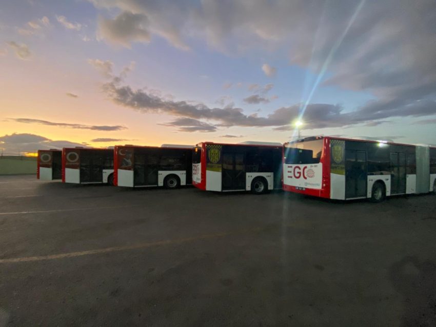 Ankara Büyükşehir Belediyesi, Başkent’e 5 Yeni Otobüs Kazandırdı