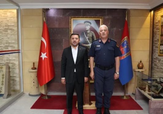 Başkan Rasim Arı’dan Albay Çelik’e Ziyaret