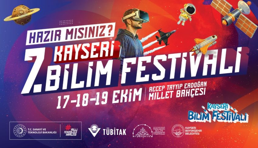Kayseri Bilim Festivali Başlıyor