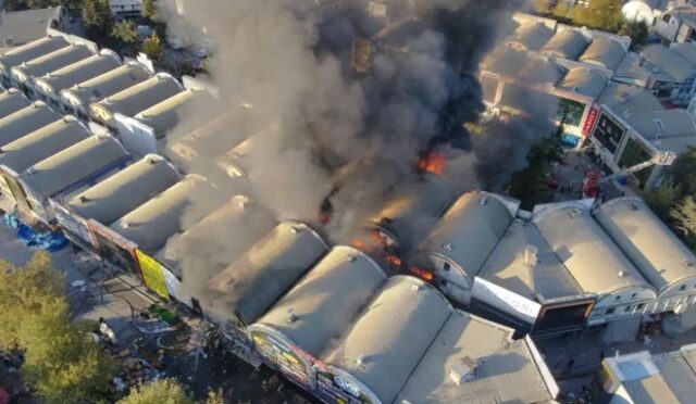 İSTOÇ’ta Çıkan Yangın Kısa Sürede Kontrol Altına Alındı