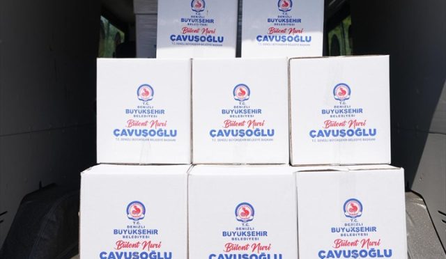 Denizli’de Öğrencilere Beslenme Yardımı Başladı