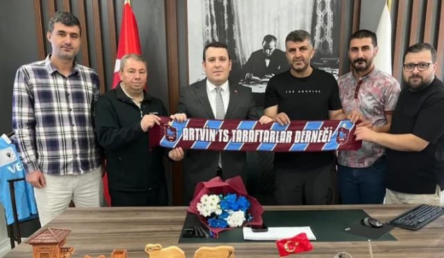 Artvin Trabzonspor Taraftarları, Başsavcı Çalış’ı Ziyaret Etti