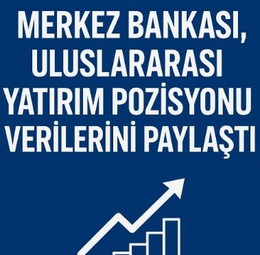Merkez Bankası, Uluslararası Yatırım Pozisyonu Verilerini Paylaştı