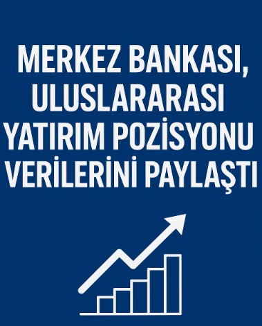 Merkez Bankası, Uluslararası Yatırım Pozisyonu Verilerini Paylaştı