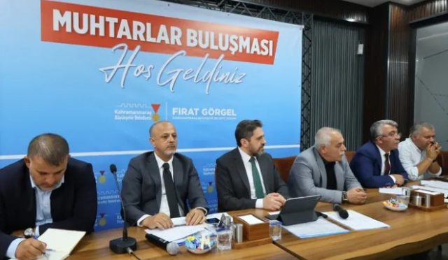 Kahramanmaraş’ta Muhtarlar Buluşması Afşin’de Yapıldı Kahramanmaraş’ta Muhtarlar Buluşması Afşin’de Yapıldı