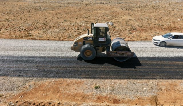 Afşin Oğlakkaya Yolu Büyükşehir’le Modernize Edildi
