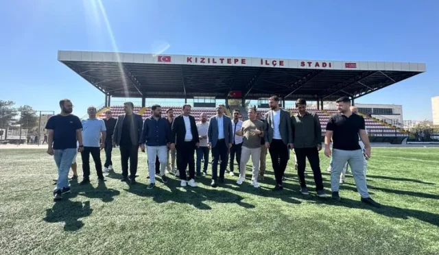 Kızıltepe İlçe Stadyumu Futbolseverlere Kapılarını Açtı