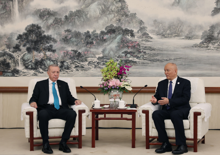 Cumhurbaşkanı Erdoğan Çin’de Zirve Marjında Temaslarını Sürdürüyor