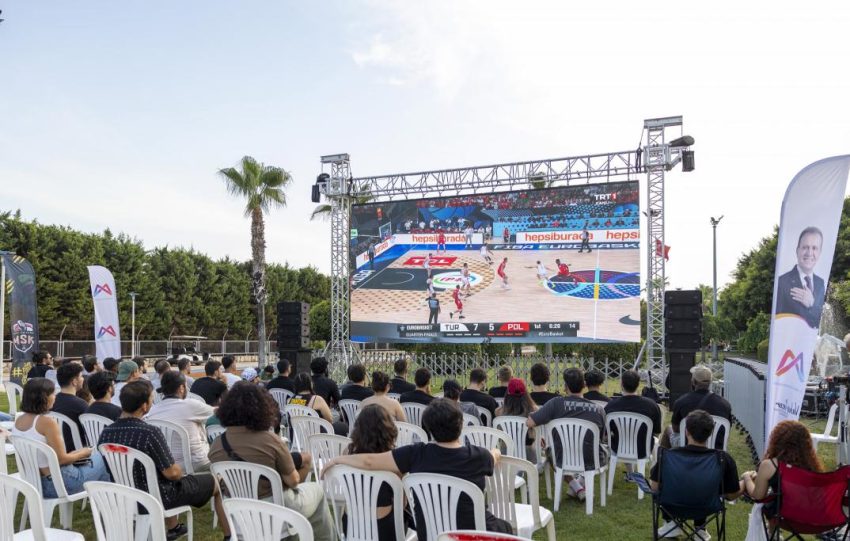 Mersin’de Büyükşehir’le EuroBasket Coşkusu