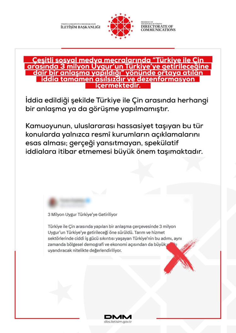 İletişim’den Sosyal Medya İddiasına Sert Tepki