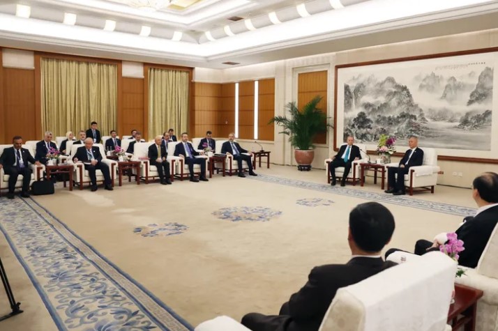 Cumhurbaşkanı Erdoğan Çin’de Zirve Marjında Temaslarını Sürdürüyor