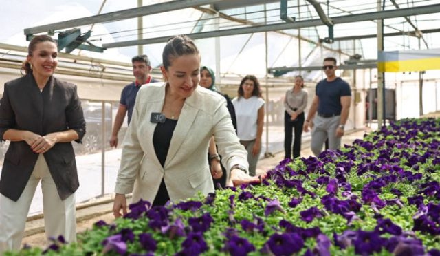 Başkan Vekili Özdemir, Bitki Üretim Tesisini İnceledi Başkan Vekili Özdemir, Bitki Üretim Tesisini İnceledi