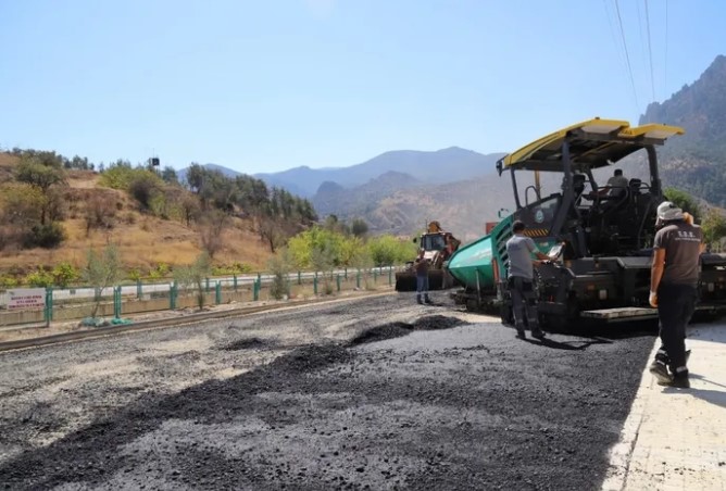 Eskişehir Büyükşehir’den Sarıcakaya’ya Yol İyileştirmesi