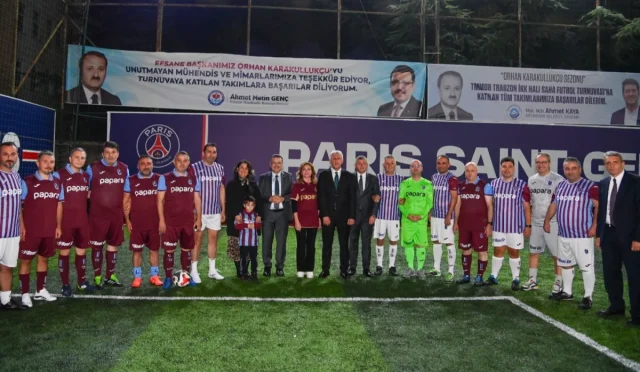 Trabzon’un Değerleri Futbol Sahasında Anılıyor Trabzon’un Değerleri Futbol Sahasında Anılıyor