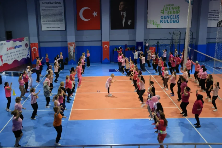 Bursa Büyükşehir’den Kadınlara Eğlenceli Spor Etkinlikleri