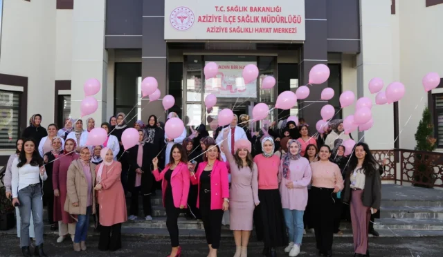 Erzurum Aziziye'de Erken Teşhis İçin Farkındalık Etkinliği Erzurum Aziziye'de Erken Teşhis İçin Farkındalık Etkinliği