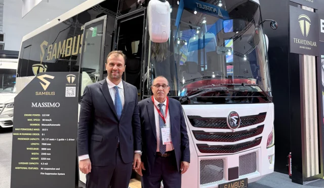 SAMBUS, Busworld Brüksel’de Tanıtıldı SAMBUS, Busworld Brüksel’de Tanıtıldı