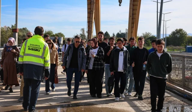 Geleceğin Enerji Uzmanları SASKİ Tesislerini İnceledi Geleceğin Enerji Uzmanları SASKİ Tesislerini İnceledi