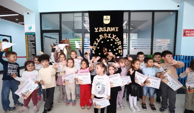 Kayseri Büyükşehir’den Dünya Hayvanları Koruma Günü’nde Çocuklara Özel Etkinlik