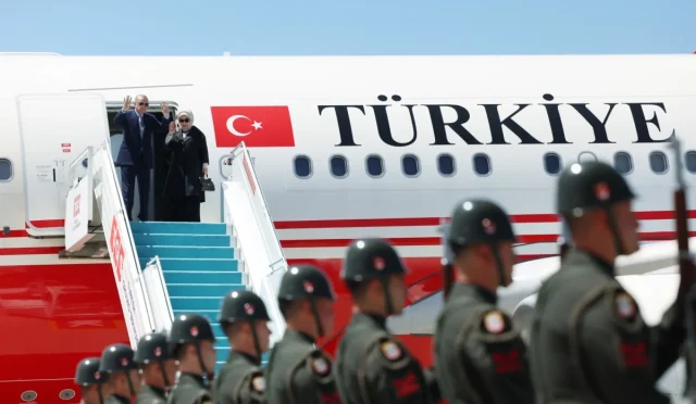 Cumhurbaşkanı Erdoğan, Türk Devletleri Teşkilatı 12. Zirvesi İçin Azerbaycan’da Cumhurbaşkanı Erdoğan, Türk Devletleri Teşkilatı 12. Zirvesi İçin Azerbaycan’da