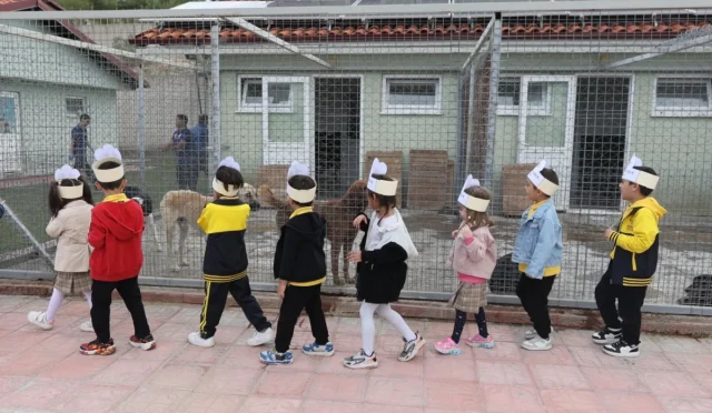 Muğlalı Minikler Can Dostları Unutmadı