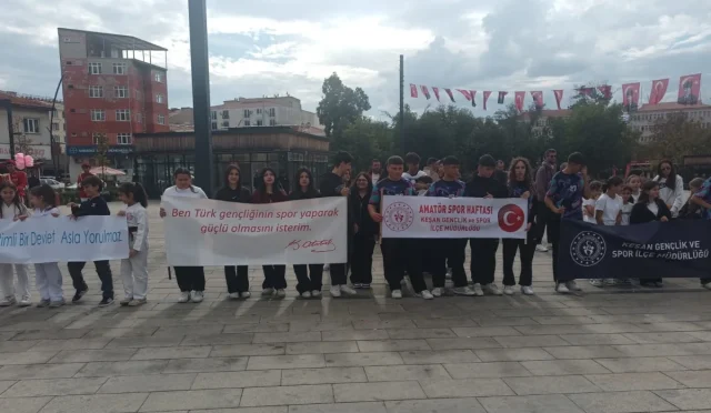 Keşan’da Amatör Spor Haftası Etkinlikleri Başladı