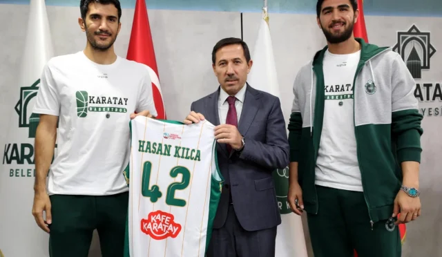Karatay’dan Başkan Kılca’ya Yeni Sezon Öncesi Ziyaret Karatay’dan Başkan Kılca’ya Yeni Sezon Öncesi Ziyaret