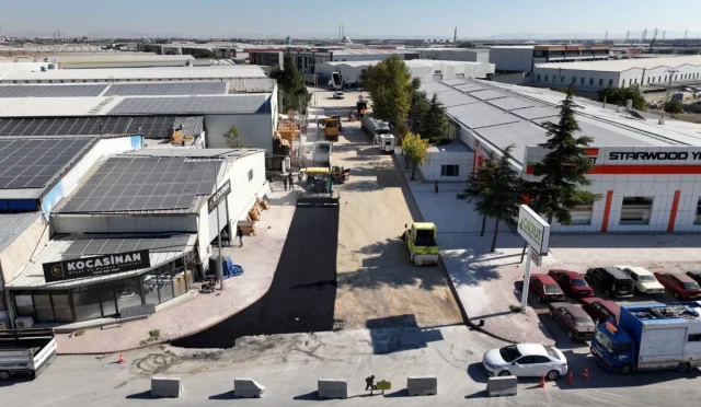 Karatay’da Yol Asfalt Çalışmaları Hız Kazandı