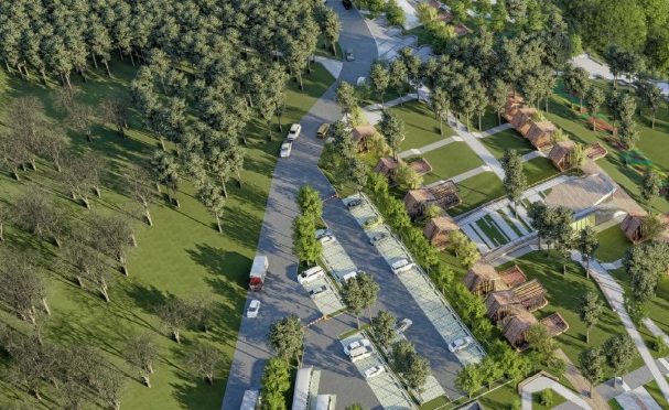 Trabzon’un Boztepe’si Yenileniyor Trabzon’un Boztepe’si Yenileniyor