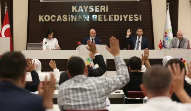 Kocasinan Belediyesi Meclisi Ekim Toplantısını Yaptı Kocasinan Belediyesi Meclisi Ekim Toplantısını Yaptı