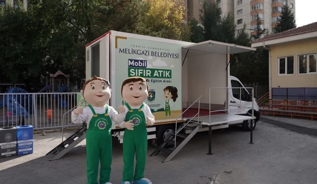 Melikgazi Belediyesi’nden Okullara ‘Sıfır Atık’ Eğitimi